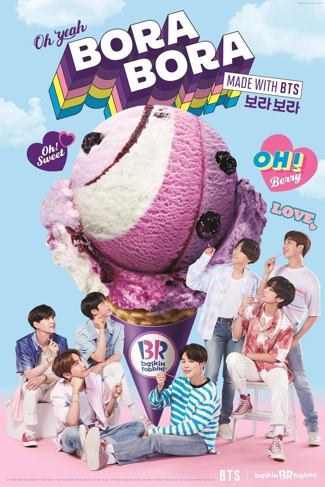 ENDORSEMENTS] Baskin Robbins — US BTS ARMY